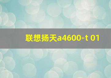 联想扬天a4600-t 01